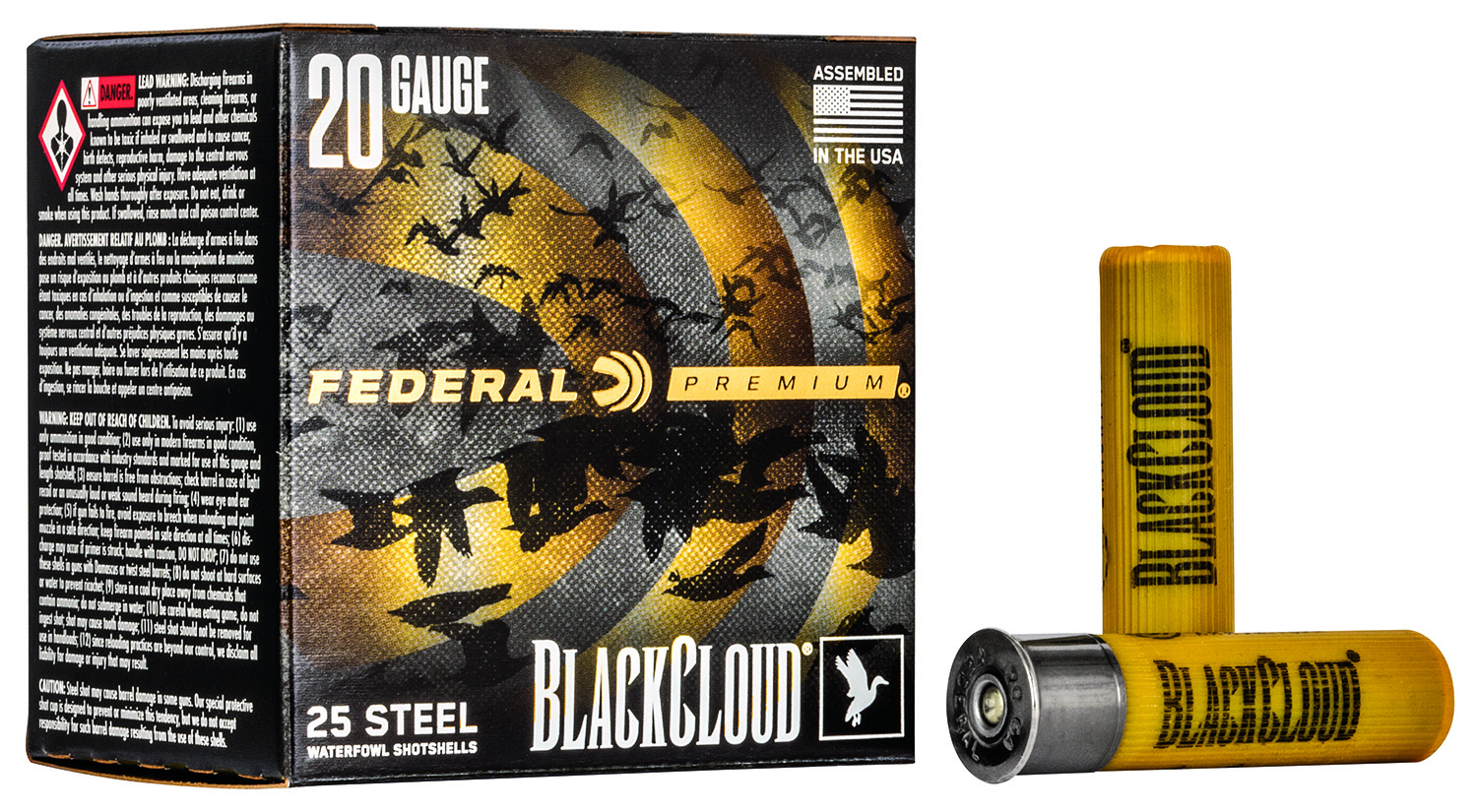 Federal Black Cloud FS Steel 20 Gauge Waterfowl Shotshell