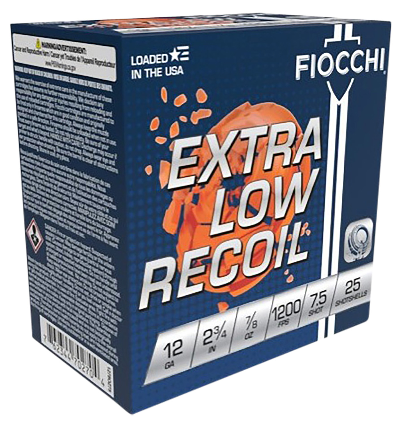 Low Recoil Trainer 12ga 2.75 7/8oz #7.5