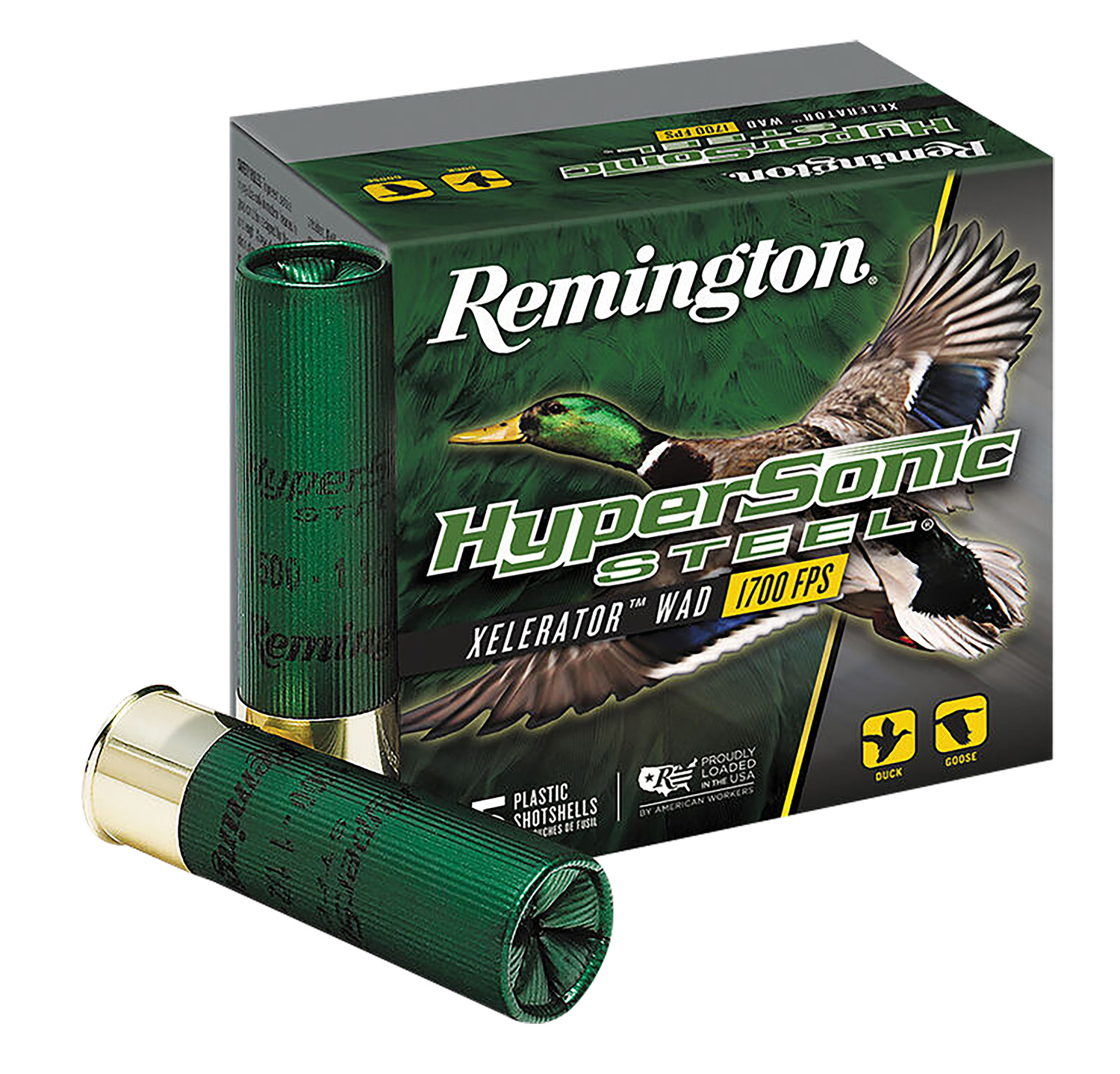 Remington Ammunition 26769 Hypersonic Steel 12Gauge 3" 1 1/4Oz BBShot 25 Per Box/10 Case