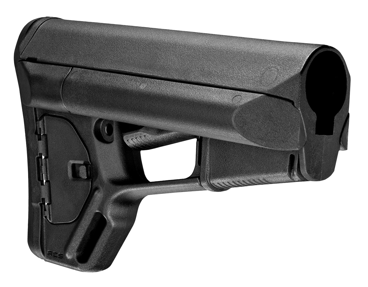 Magpul MAG370-BLK ACS Carbine Stock Mil-Spec Black with Storage Compartments - Magpul Industries