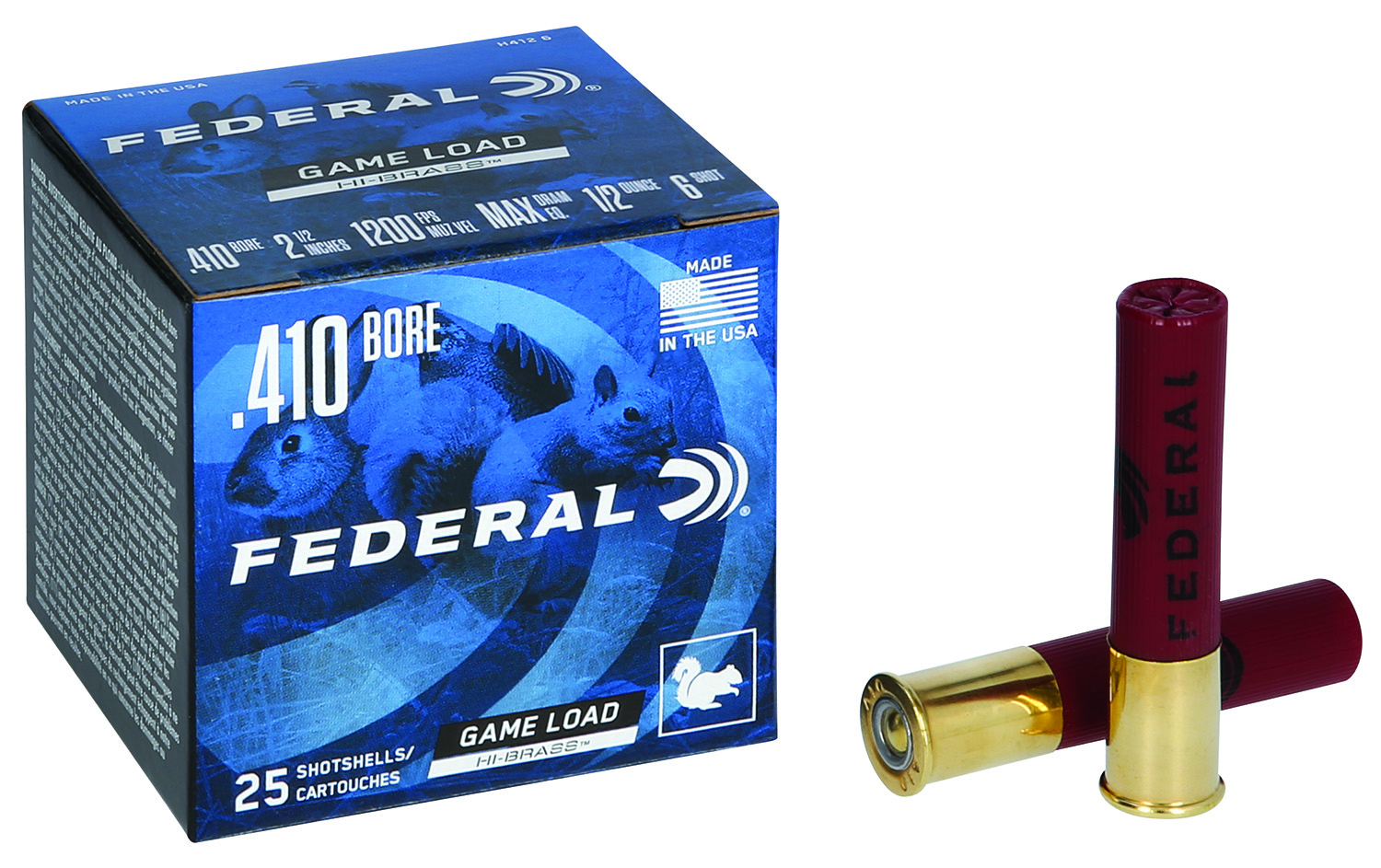 Federal Game-Shok Upland Hi-Brass Shotshell