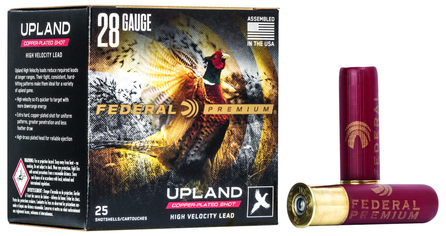 Federal P2838 28 Gauge 2.75in Copper Plated Lead 8 Shot 25 Rounds - Federal Premium Ammunition - 28 Gauge 2.75"