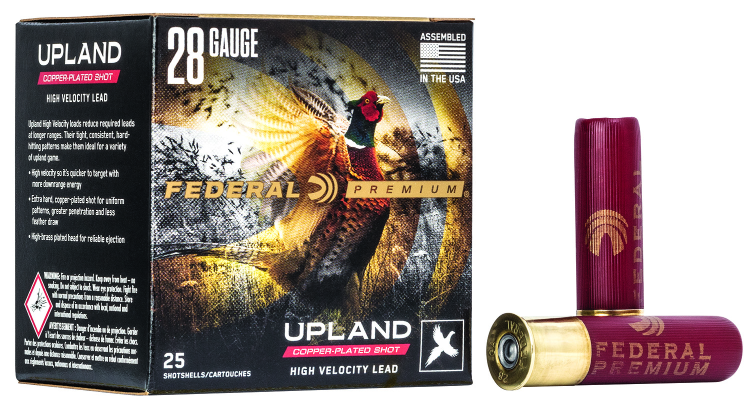 Federal Premium Wing-Shok Hi-Brass 28 Gauge 2-3/4" #8 Shotshell (25/box)