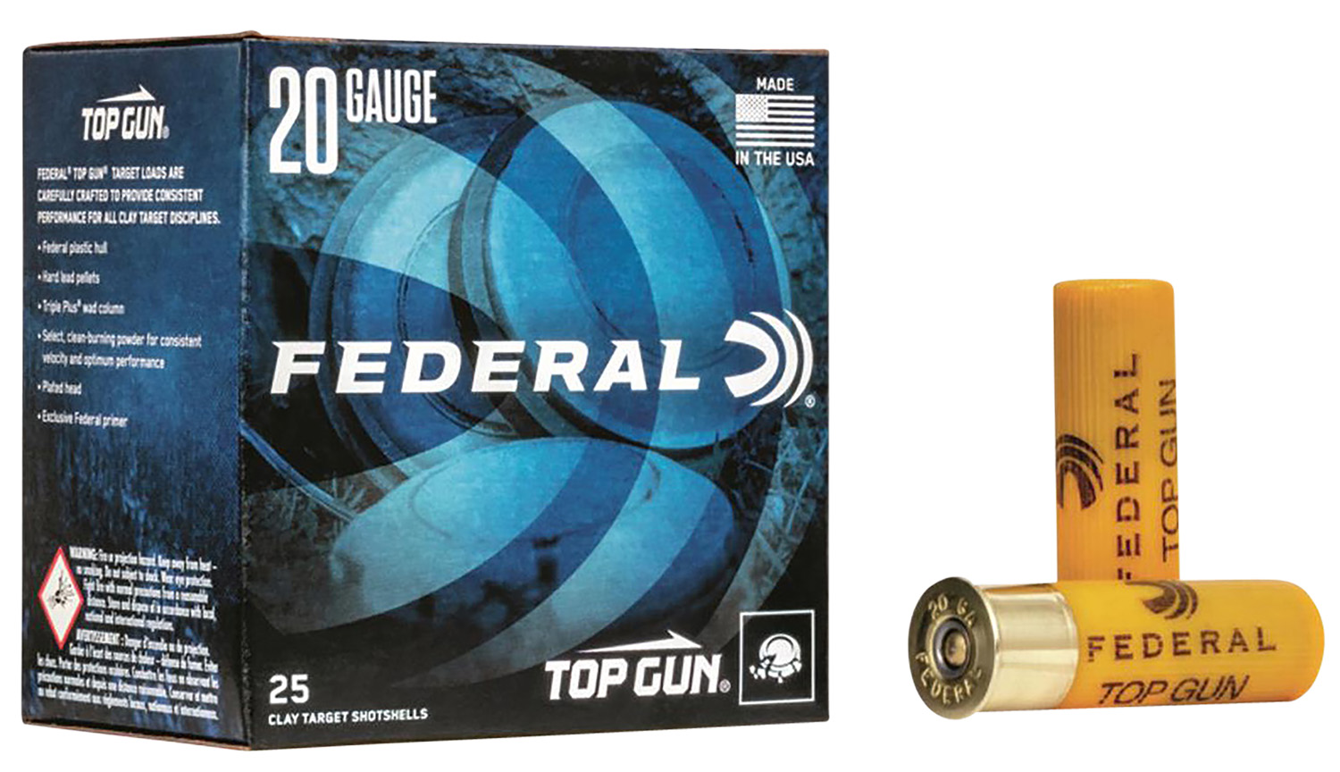 Federal TG209 Top Gun  20Gauge 2.75 7/8oz 9Shot 25 Per Box/10 Case