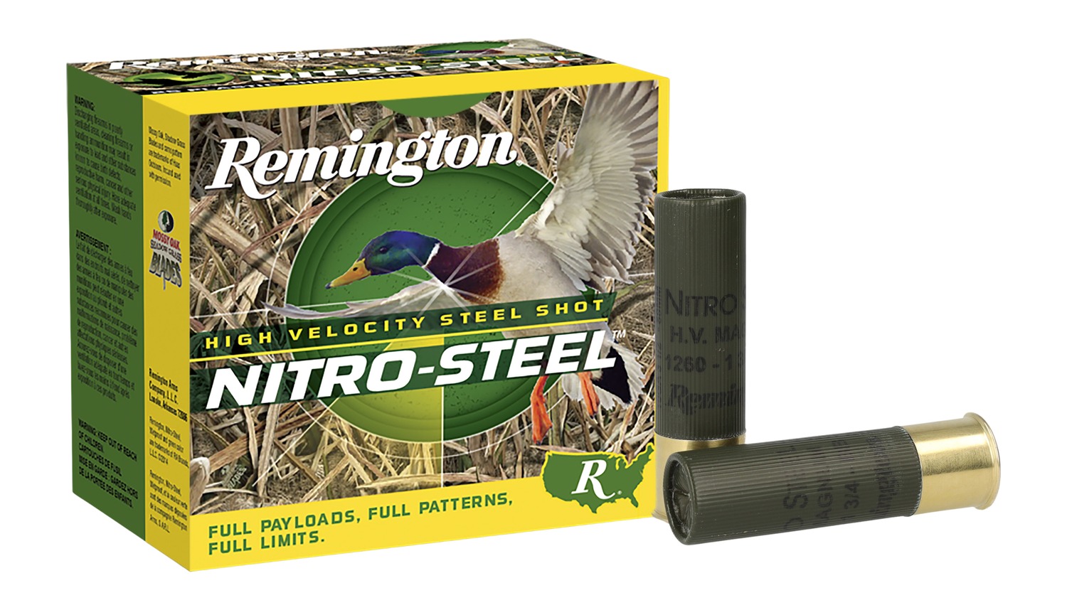 Remington Nitro-Steel High Velocity 10 Gauge 3.5" #2 Steel Shotshells