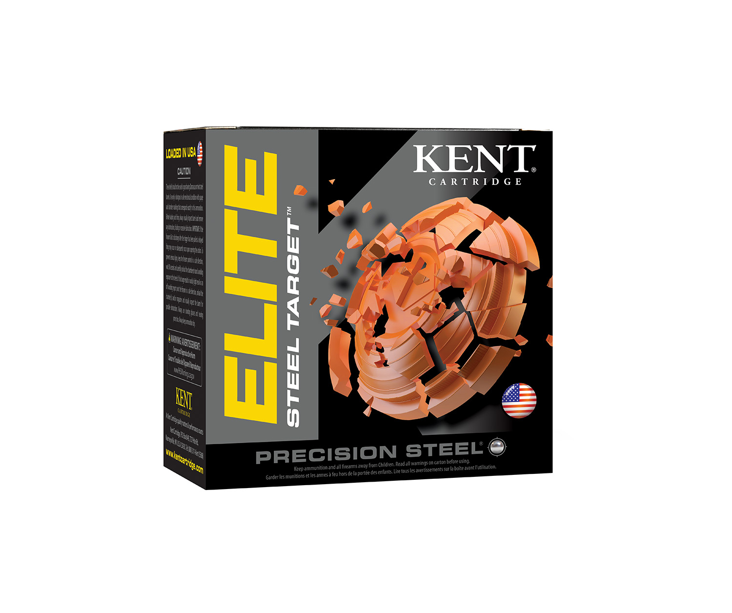 Kent Cartridge E20ST247 Elite Steel Target 20 Gauge 2.75" 7/8 oz 7 Shot 25-img-0