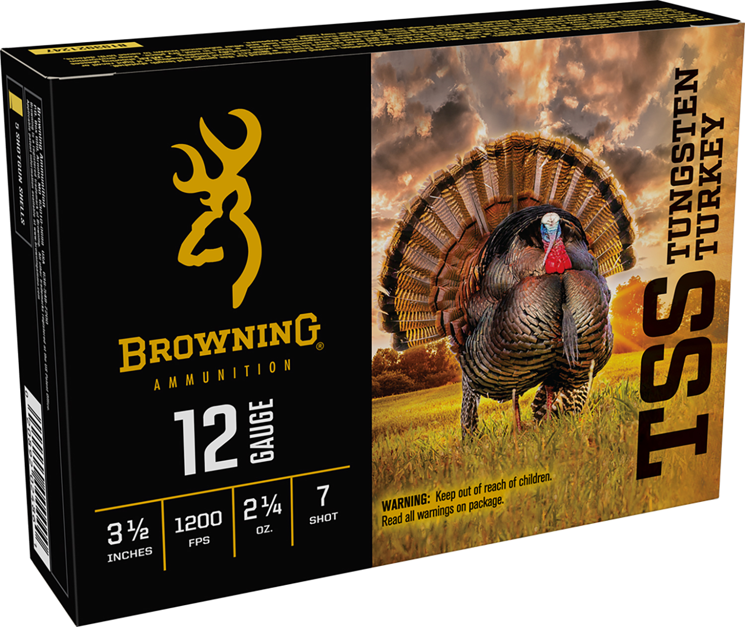 Browning TSS Turkey 12 Gauge 3.5" 2-1/4 oz 7 Shot Ammo