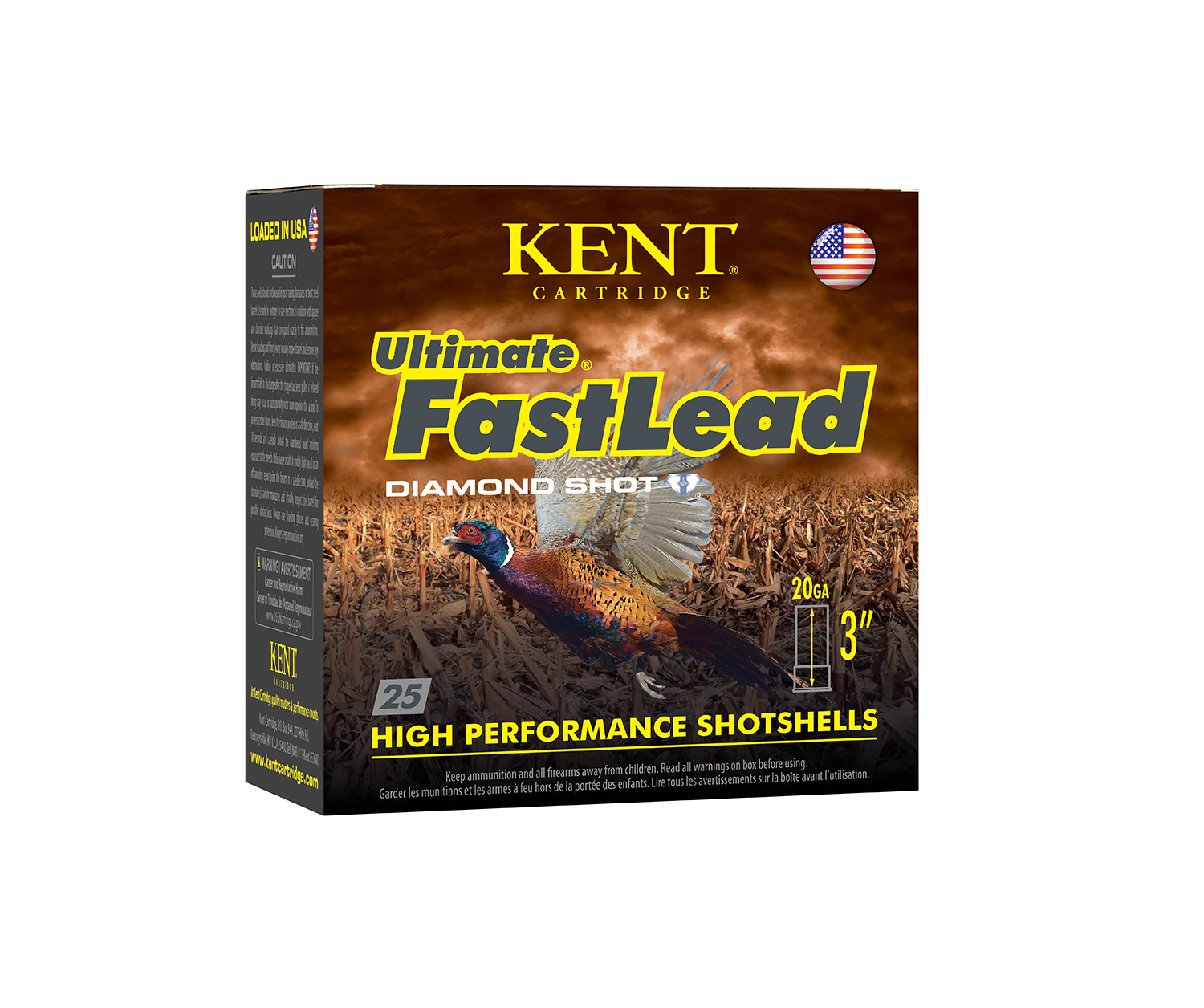 Kent Cartridge K203UFL366 Ultimate Fast Lead 20Gauge 3” 1 1/4oz 6Shot...
