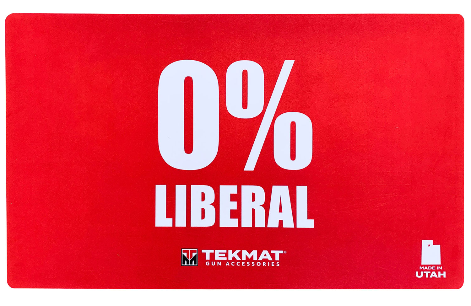 TekMat TEK42LIBERAL Red Rubber Door Mat 25"x42" Weather Resistant - TekMat