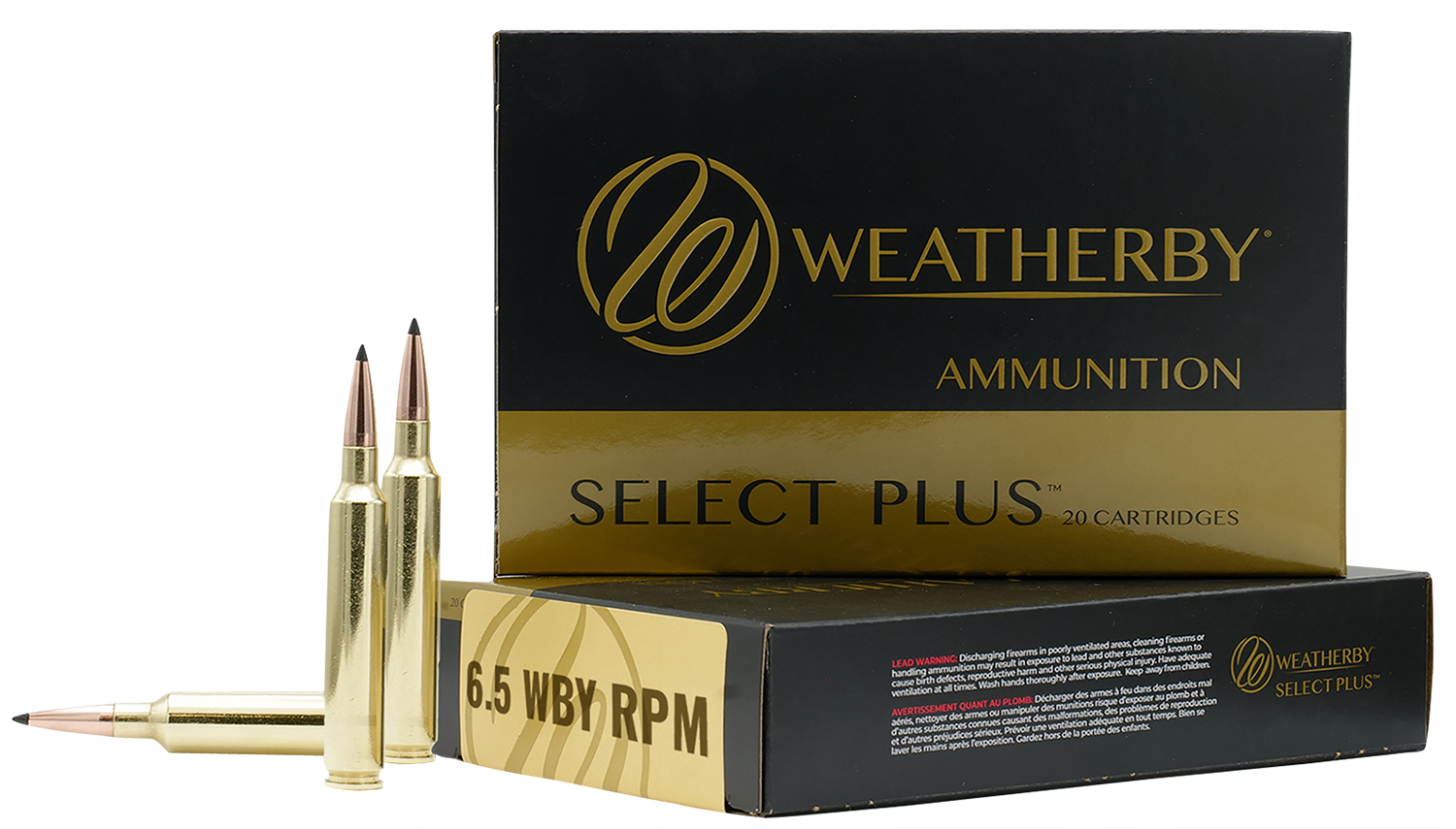 Weatherby B65RPM127LRX 6.5 Weatherby RPM 127 gr Lead Free 20 Rounds