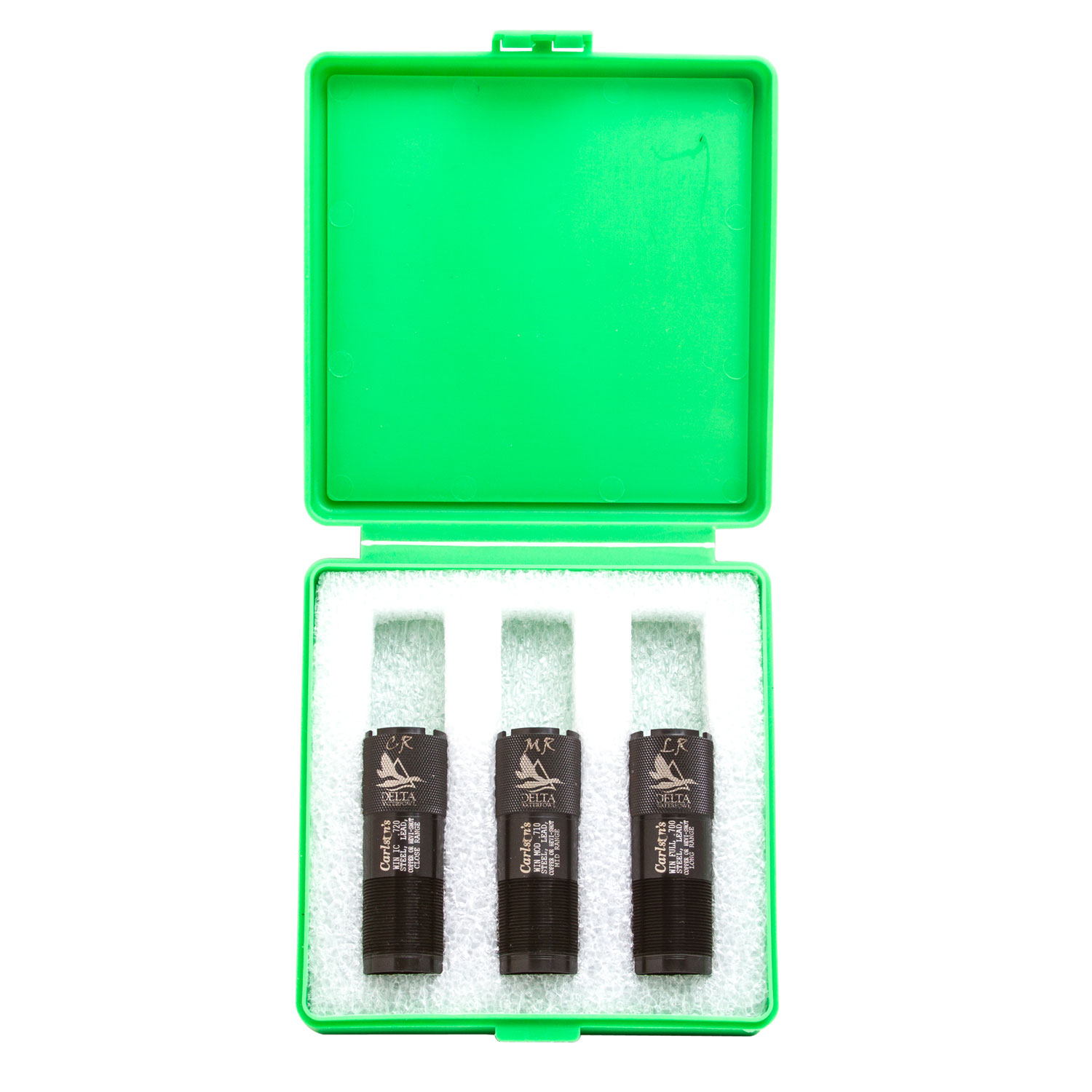 Carlson's 07479 Extended Choke Tubes, 12 Gauge, Mid-Long-Close Range, 17-4 Stainless Steel, Winchester