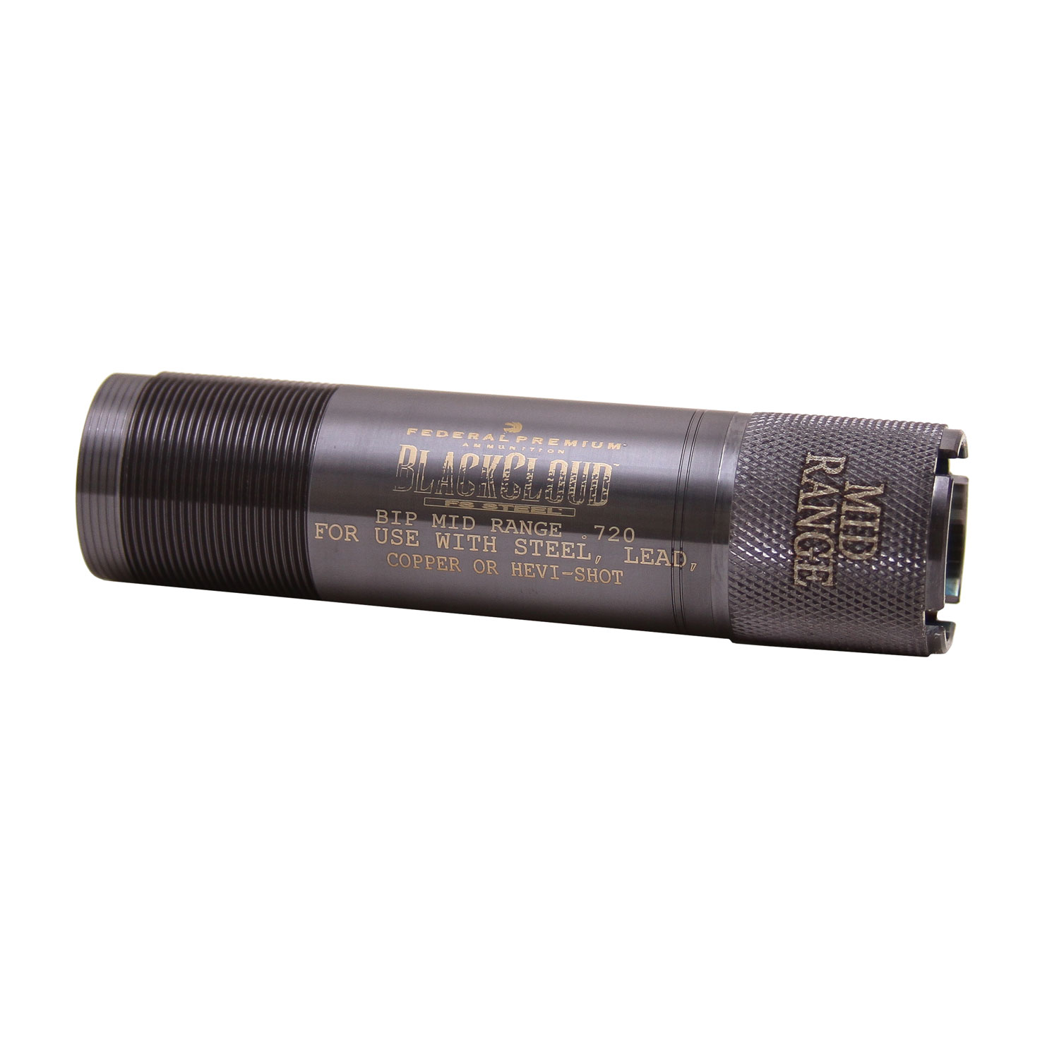 Carlson's 09006 Black Cloud 12 Gauge Mid Range Choke Tube .720 Titanium