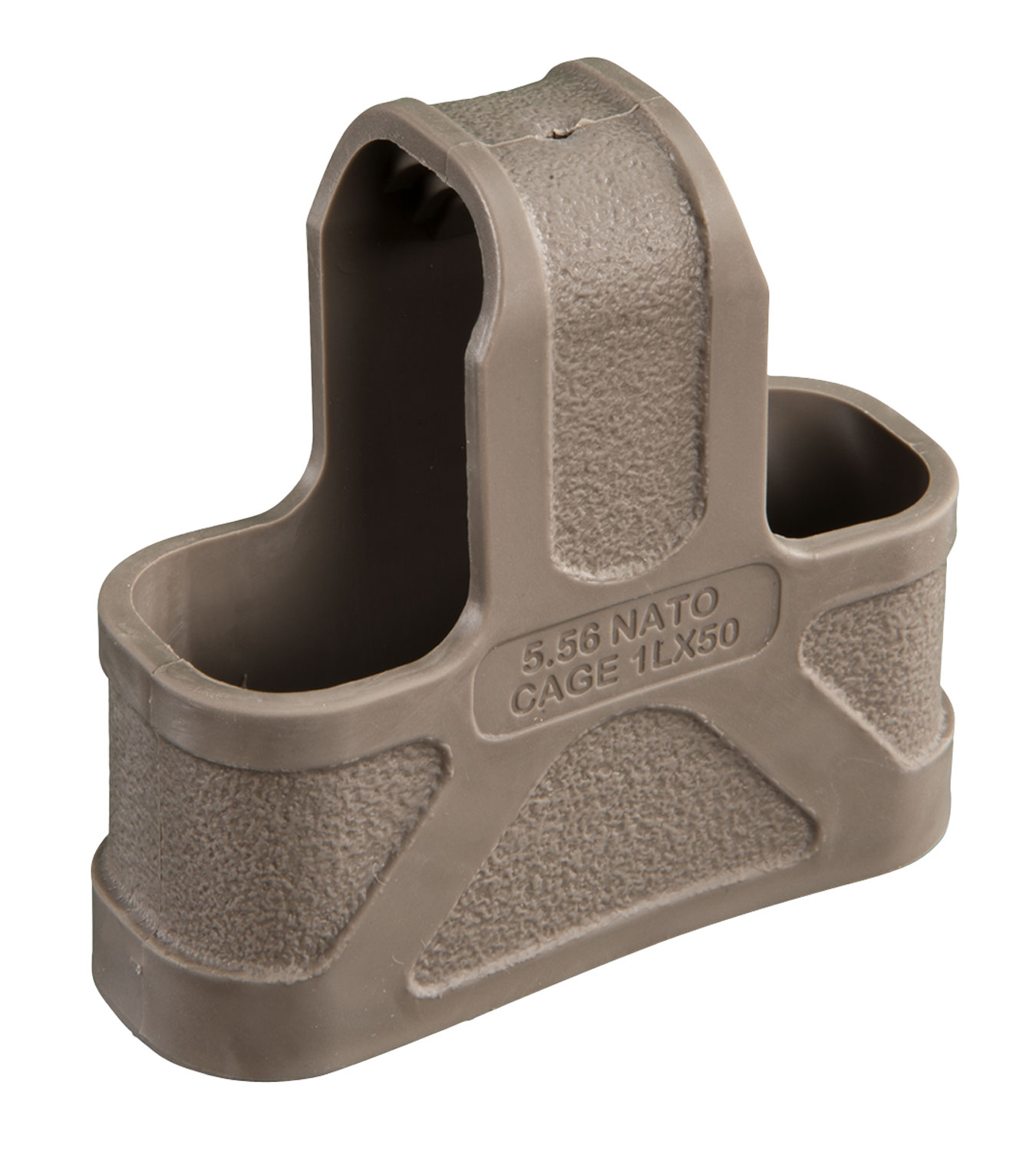 Magpul MAG001-FDE Original Magpul  made of Rubber with Flat Dark Earth Finish for 5.56x45mm NATO Mags 3 Per Pack