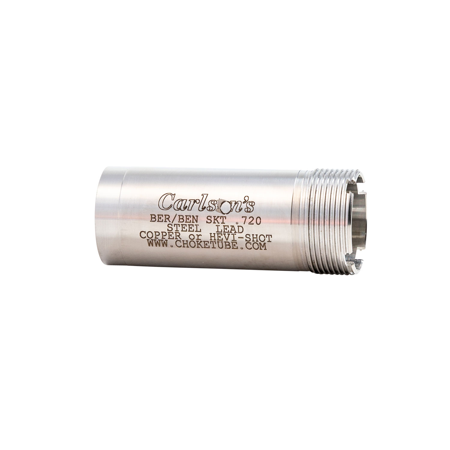 Carlson's 16612 12 Gauge Skeet Flush Choke Tube 0.720 Stainless Steel