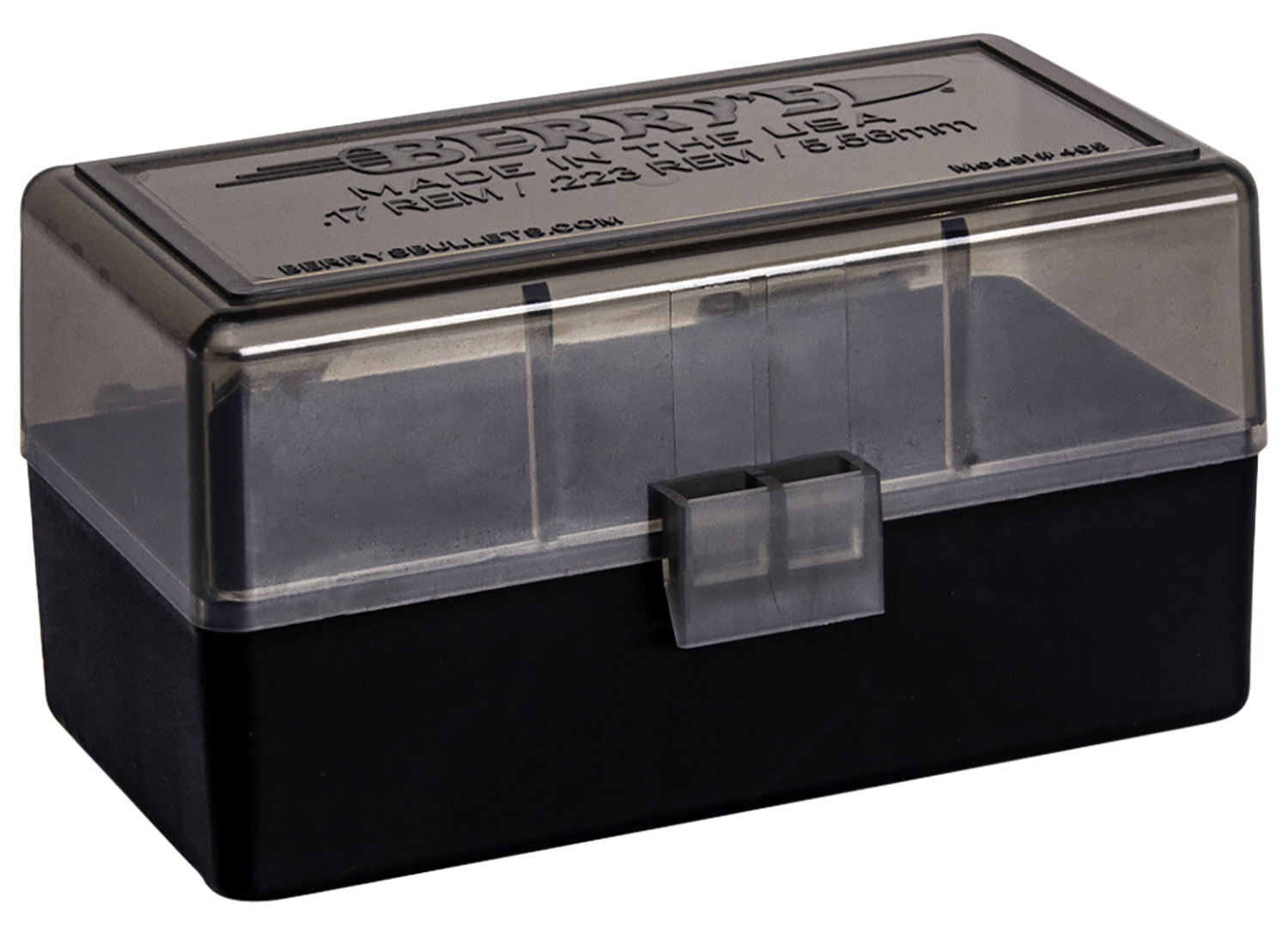Berry's Ammo Box #405 - .223 Rem./5.56mm 50/rd Smoke/Black - Berry's Mfg - 5.56x45mm NATO