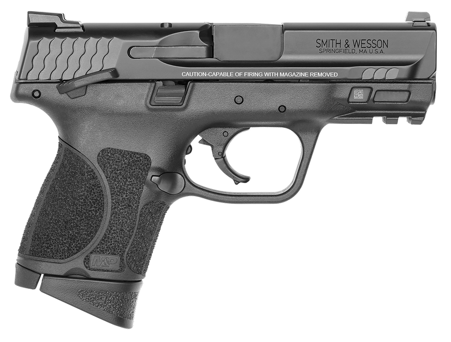 Smith & Wesson M&P M2.0 Sub-Compact 9mm 3.6in Black Armornite 12+1 Striker - Smith & Wesson - 9mm