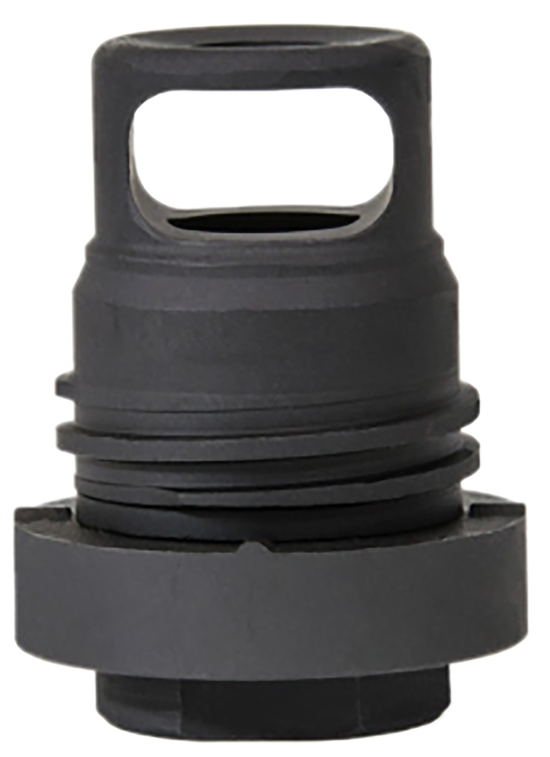 Yankee Hill 3102-1MB-28A Mini Phantom Q.D. Muzzle Brake Black Melonite Steel with 1/2-28 tpi Threads & 1.60 OAL for 5.56x45mm NATO AR-Platform