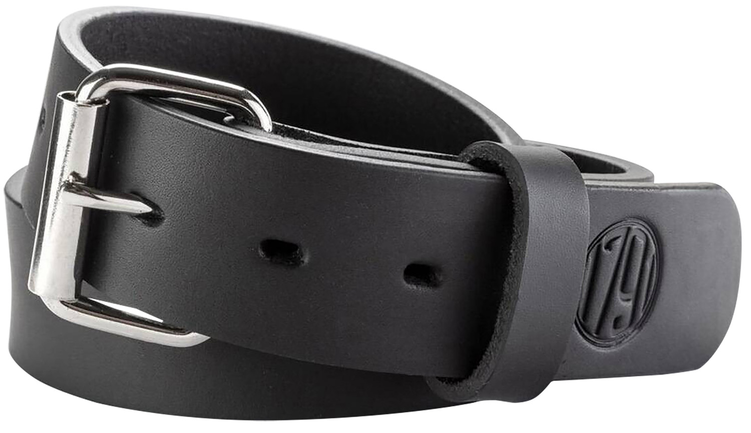 1791 Gunleather BLT014650SBLA 01 Gun Belt Stealth Black Leather 46/50... - 1791 Gunleather