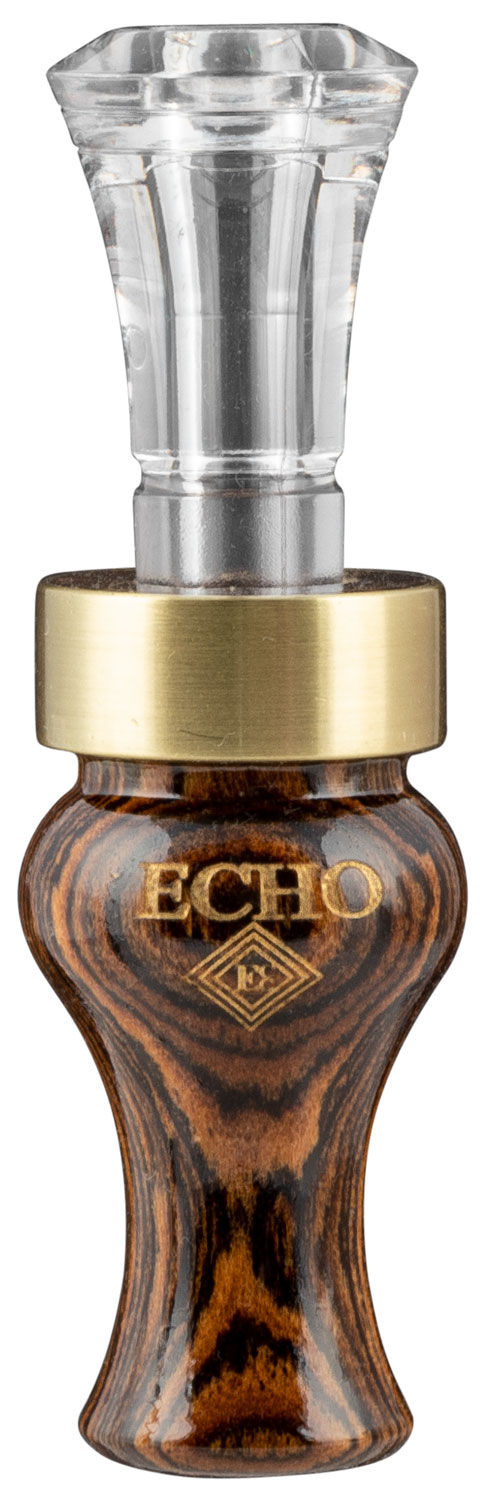 Echo Calls 90016 Timber  Double Reed Mallard Sounds Attracts Ducks Brown Bocote Timber