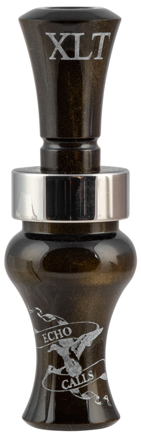 Echo 78900 XLT Single Reed Duck Call Black Gold Pearl Acrylic - ECHO - DUCKS