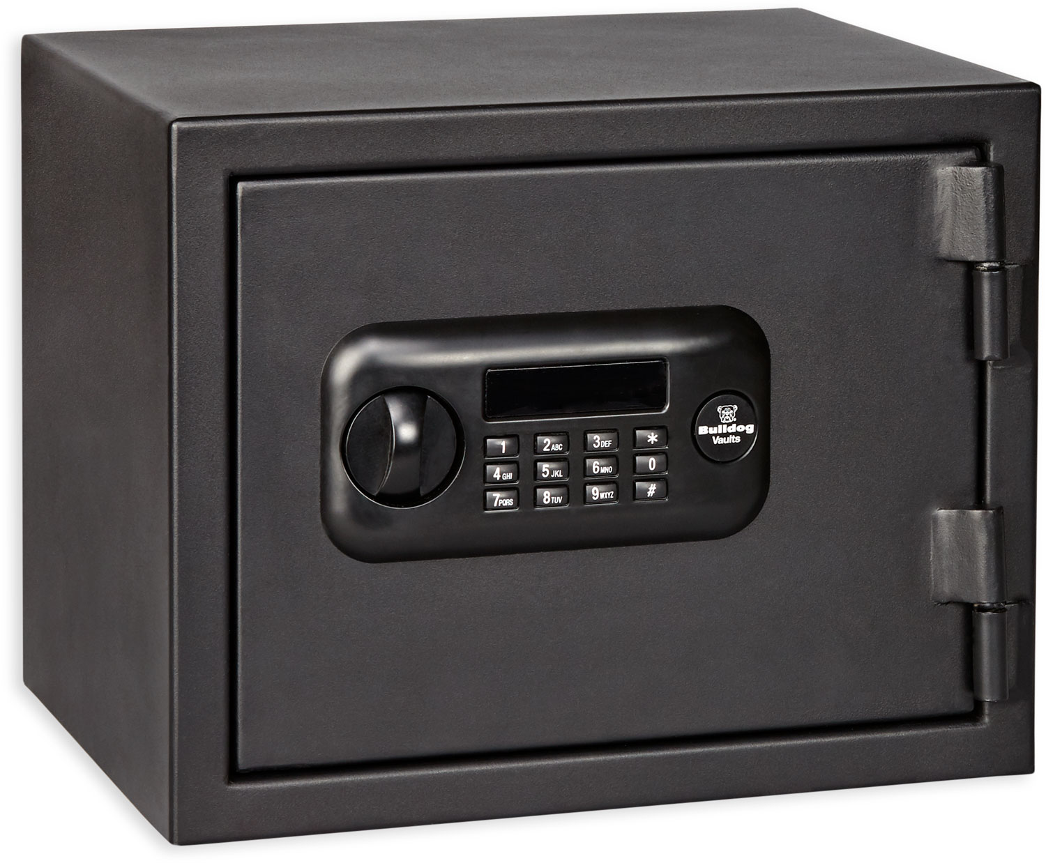 Bulldog Bd1090f Digital Fire Safe Vault Keypad/Key Entry Black Steel 12" X
