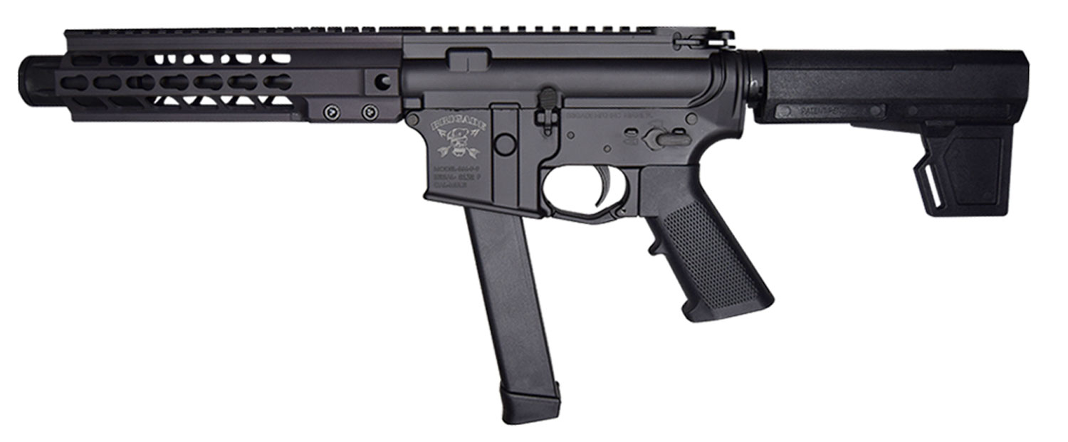 Brigade Manufacturing BM-9 AR-15 Semi Automatic Pistol With Brace 9mm ...