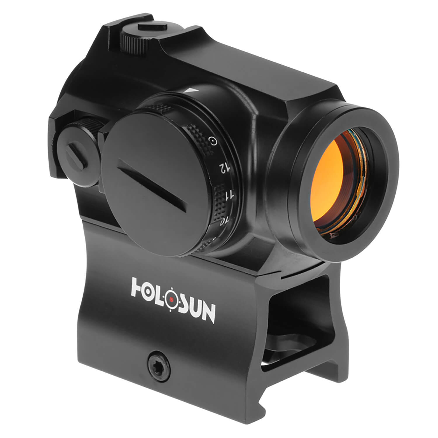 Holosun HS503R Gold Dot Optic Rheostat Dial Matte Black 2 MOA 65 MOA