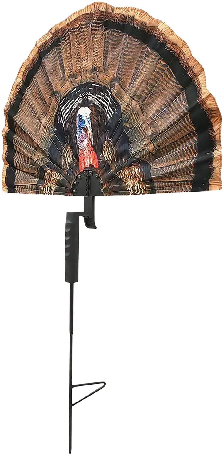 Mojo Outdoors HW2497 Fatal Fan Turkey Decoy Multi-Color Synthetic
