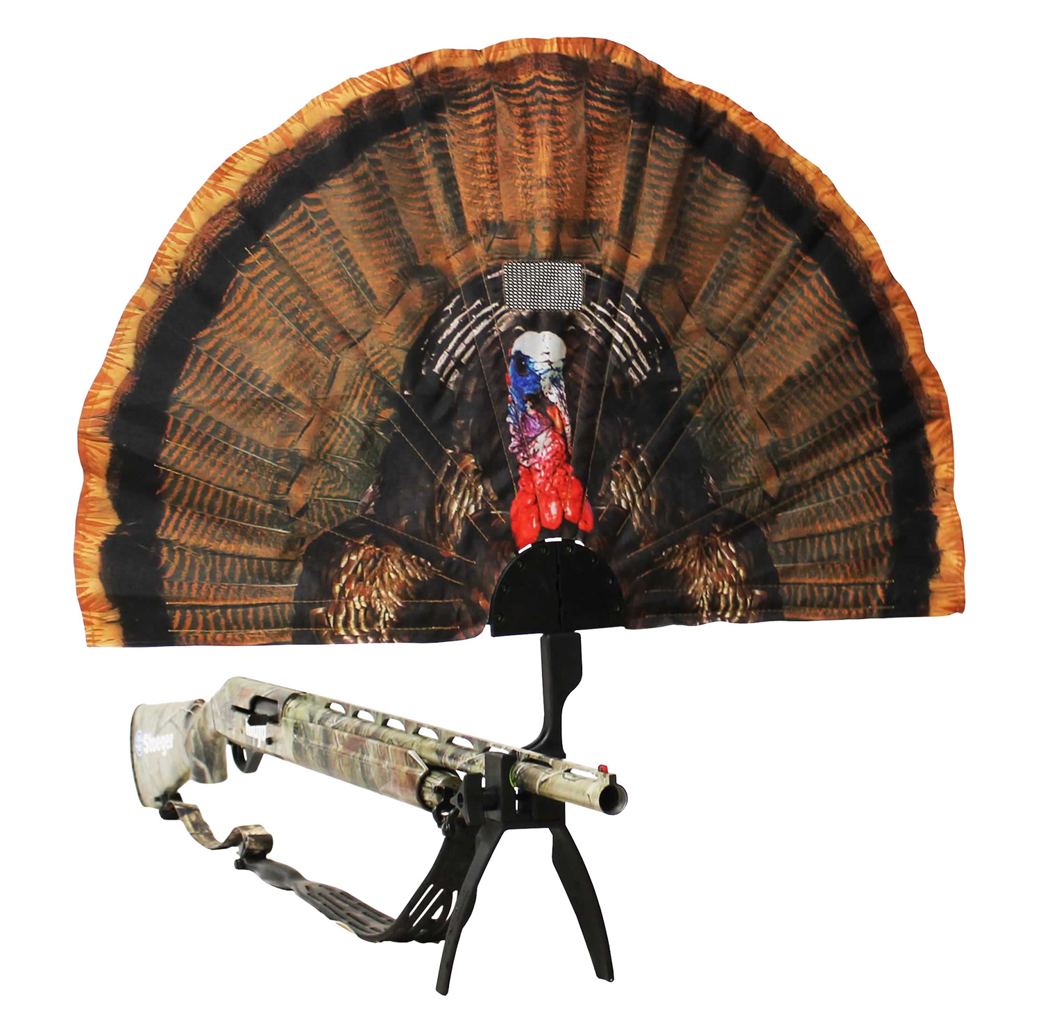 Mojo Outdoors Tail Chaser MAX Turkey FAN Clamp ON FOR 10Ga-20Ga BBL HW2453