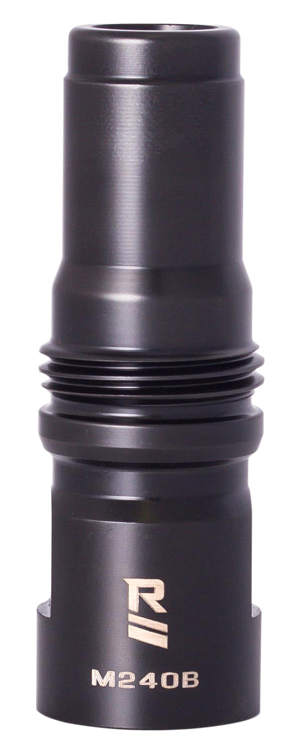 Rugged MD002 M240B Muzzle Device Black 25/32x24 Dual Taper Locking - Rugged Suppressors - M240B