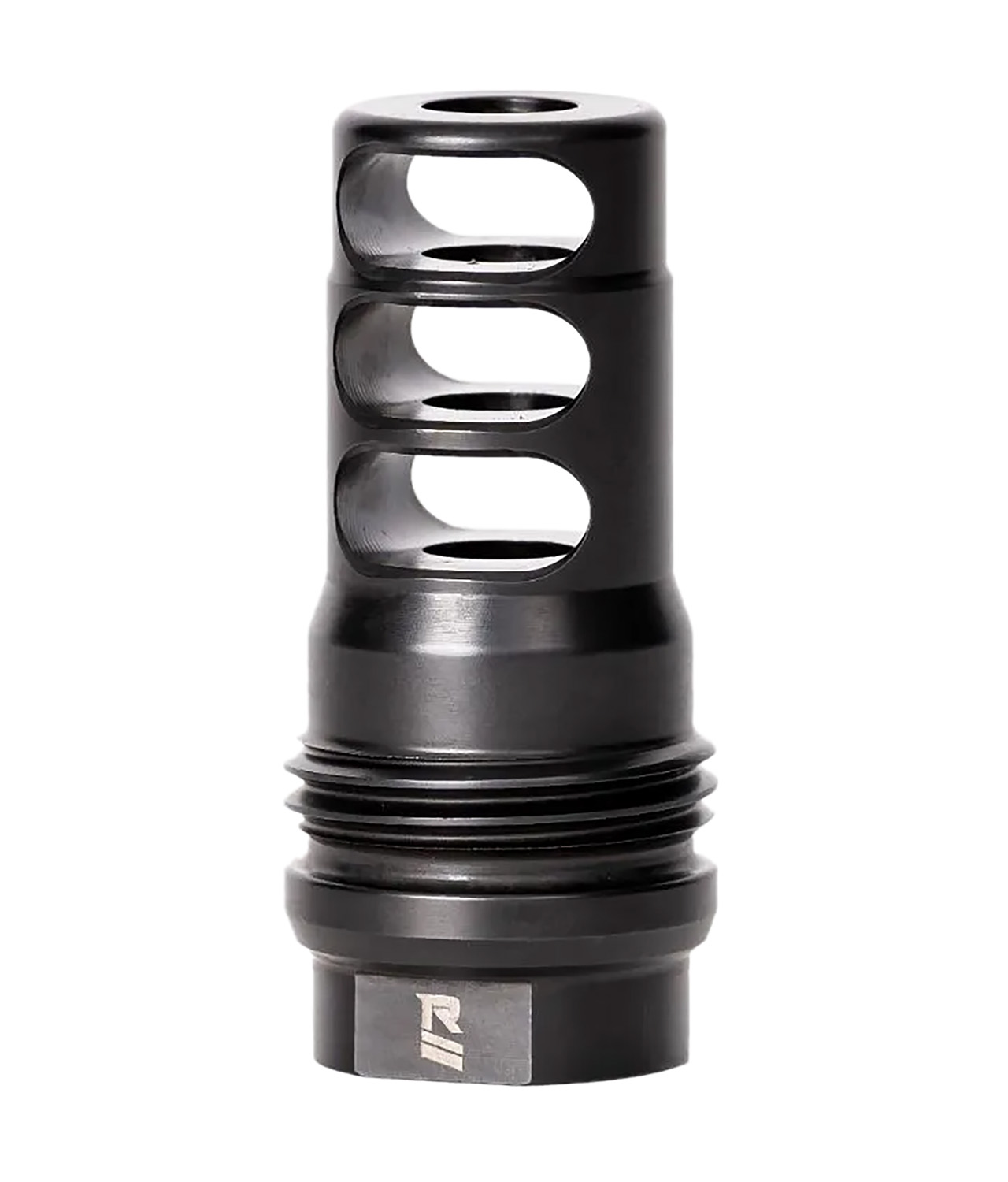 Rugged Suppressor MB001 3 Port Brake  Black with 5/8"-24 tpi Threads & 2.16" OAL for Radiant762, Surge762, Razor762 & Micro30 Suppressors