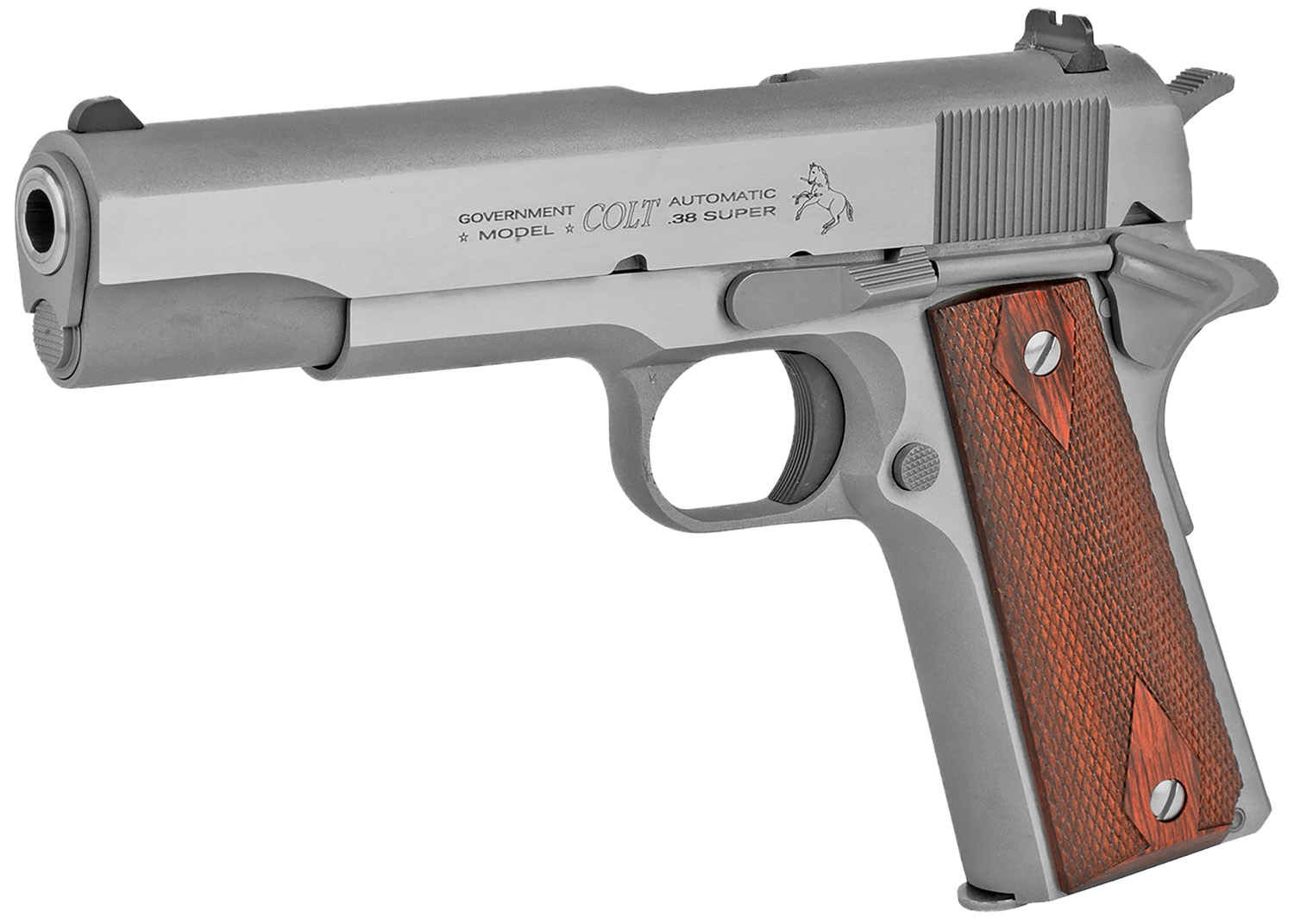 Colt 1911 Government 38 Super Stainless 5 in. – Reliable Pistol 4 Colt 1911 Government 38 Super Stainless 5 in. – Reliable Pistol - Image 4