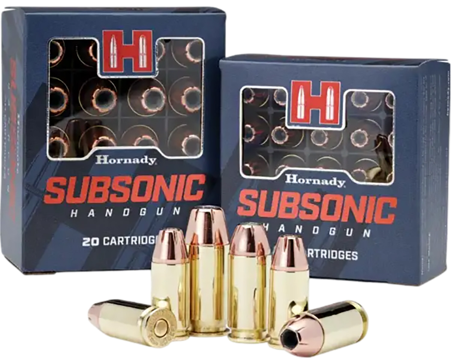 Hornady Subsonic 180 gr XTP JHP Ammunition