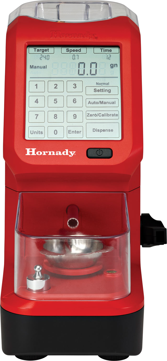 Hornady Auto Charge Pro Powder Measure Model 50053 Red Touchscreen