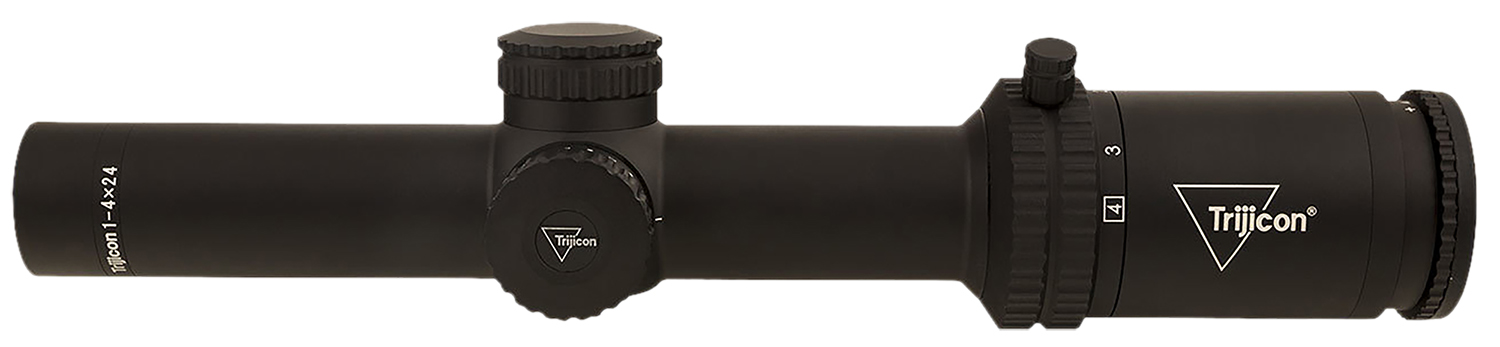 Trijicon 2900011 Credo 1-4x24mm Riflescope Matte Black Red MRAD Reticle - Trijicon - 24MM