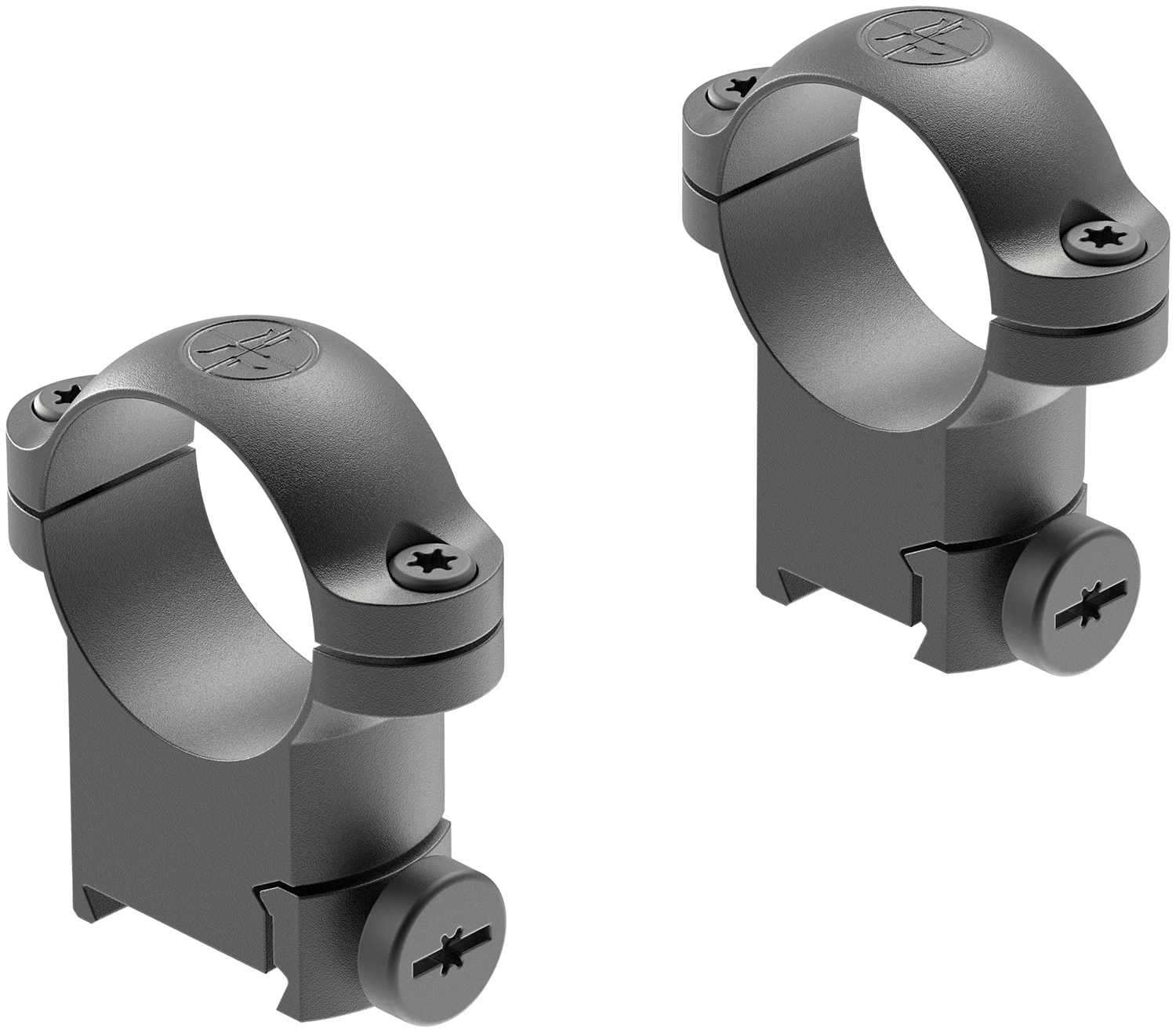 Leupold Sako 1" High Steel Ring Mounts Matte Black 54410