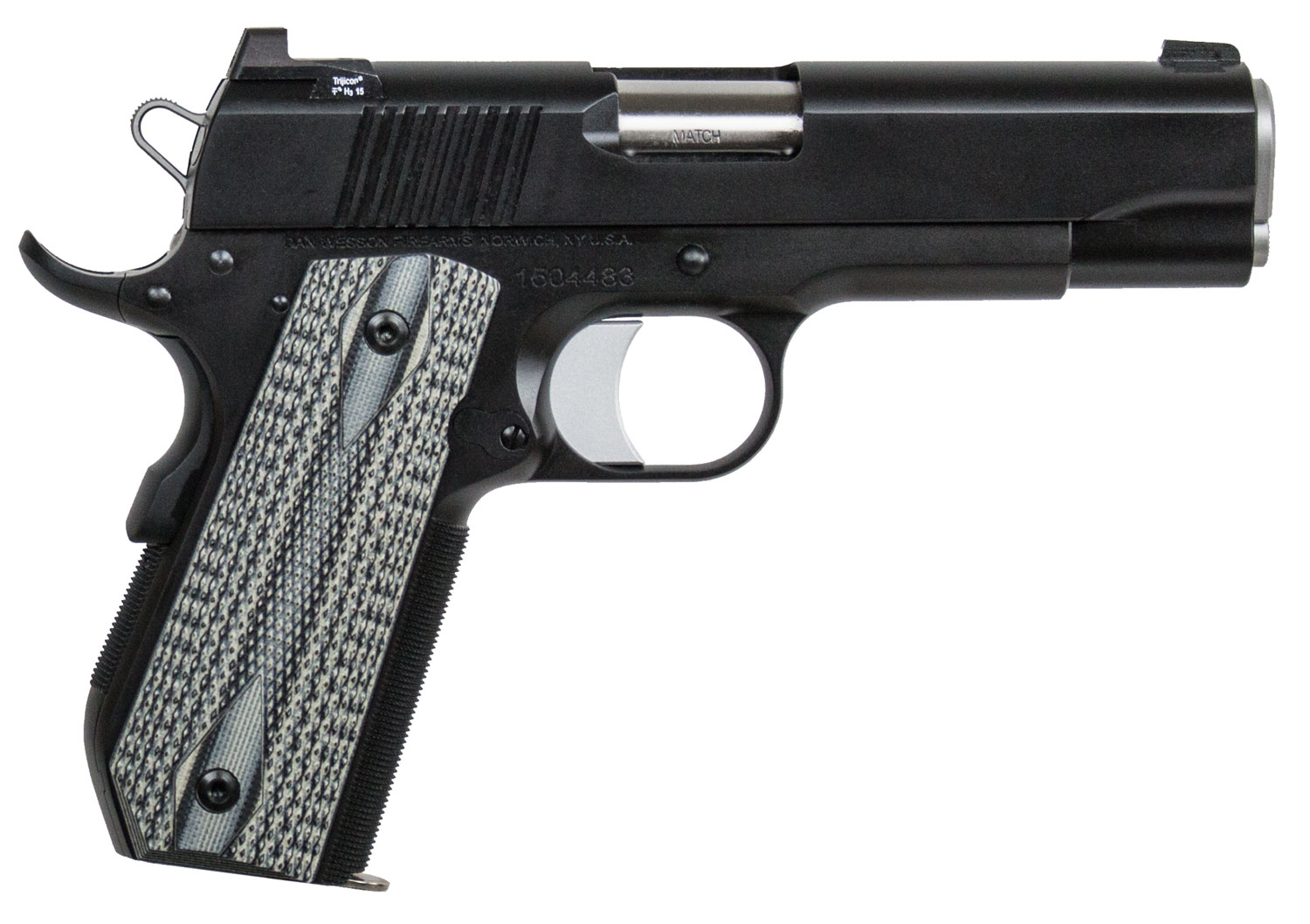 Dan Wesson 01826 V-Bob 45 ACP 8+1 4.25" Stainless Match Grade Barrel... - Dan Wesson - 45 ACP