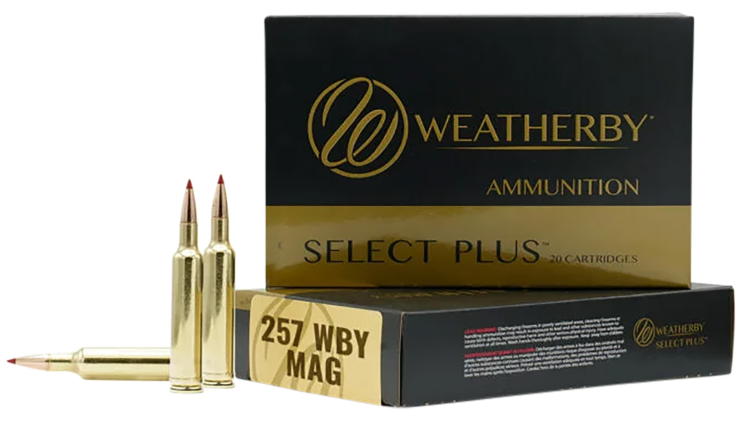 Weatherby H257110ELDX Select Plus 257WthbyMag 110gr Hornady ELD-X 20 Per