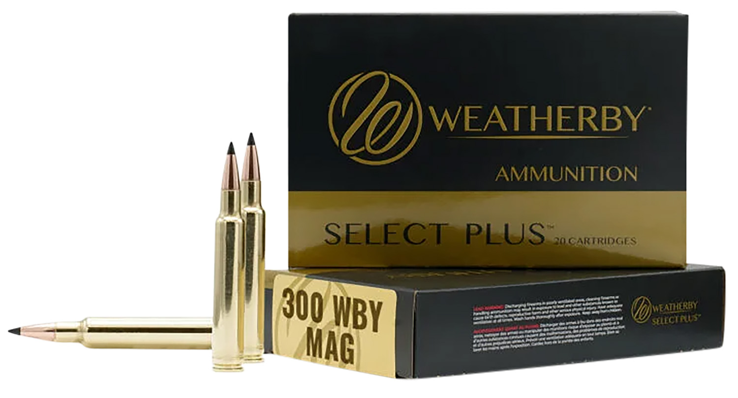 Weatherby H300200ELDX Select Plus 300 Weatherby Magnum 200 gr 20 Rounds