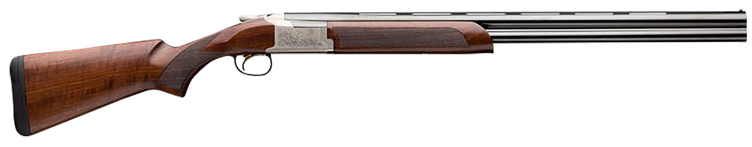 Browning Citori 725 Field 410 Gauge 26" 3" 2rd Shotgun, Blued Barrels, Silver Nitride Finished Receiver, Engraved Accents, Gloss Black Walnut Stock, Inflex Recoil Pad - Browning - 410 Bore