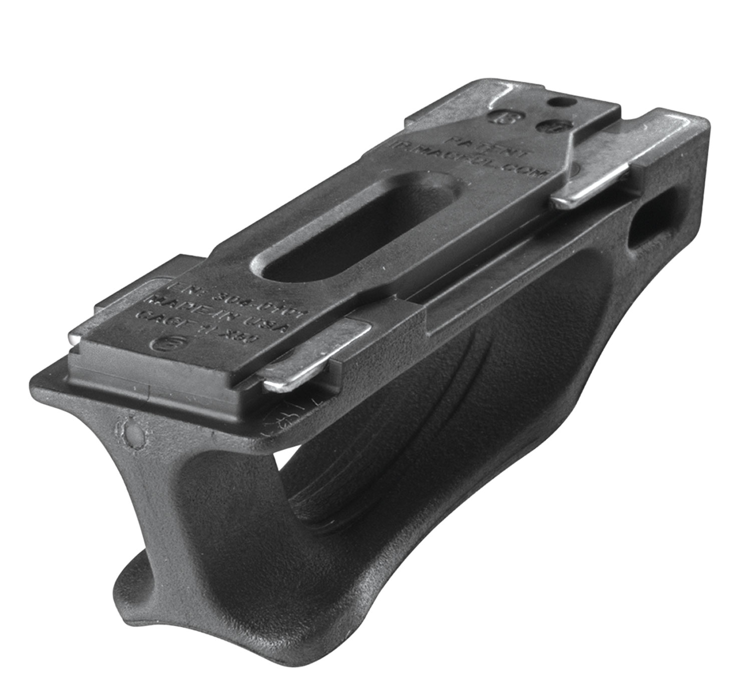 Magpul MAG020-BLK Ranger Plate Made of Stainless Steel w/ Overmolded-img-0