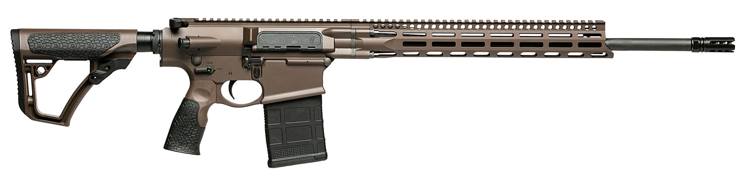 Daniel Defense 0216581690047 DD5 V5 Gen II 6.5 Creedmoor 20 20+1 Mil-Spec Brown Cerakote 6 Position w/SoftTouch Overmolding Stock MLOK Daniel Defense 0216581690047 DD5 V5 Gen II 6.5 Creedmoor 20 20+1 Mil-Spec Brown Cerakote 6 Position w/SoftTouch Overmolding Stock MLOK