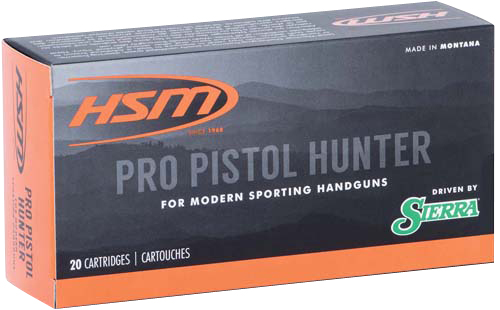 HSM Pro Pistol Hunter .500 S&W Magnum 400 gr JSP Ammo