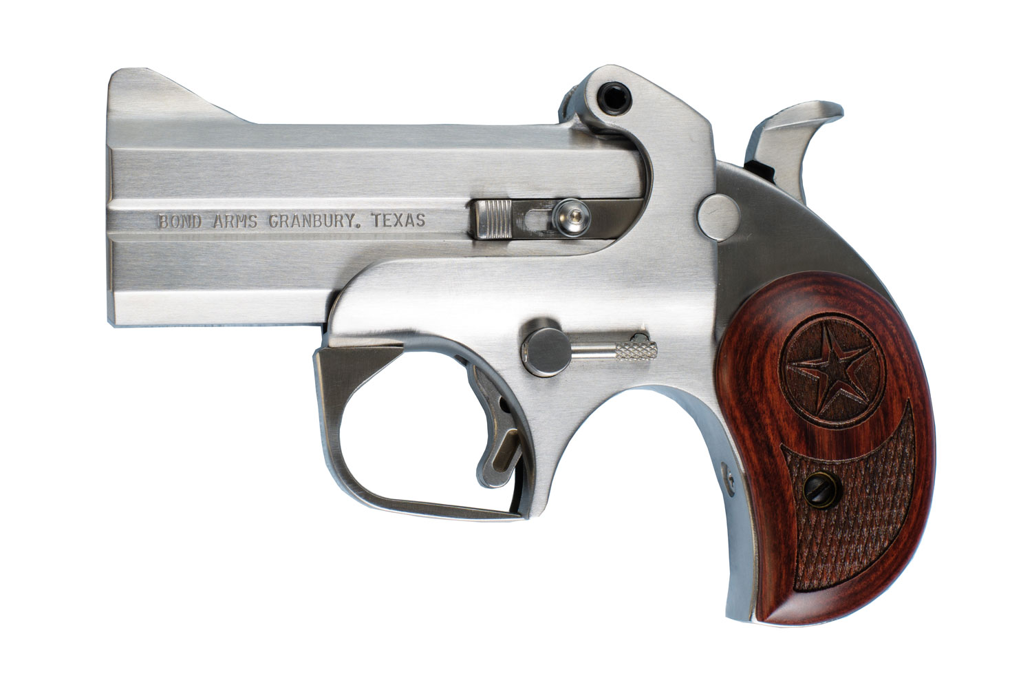 Bond Arms Century 2000 Derringer .357/.38 3" Barrel Stainless Rosewood