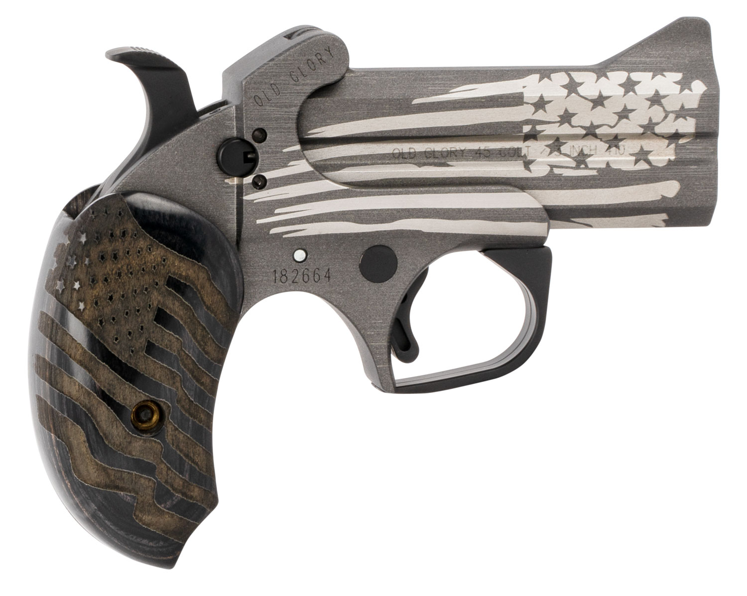 Bond Arms BAOG Old Glory 45 Colt (LC)/410 Gauge 3.50" 2 Round American...-img-0