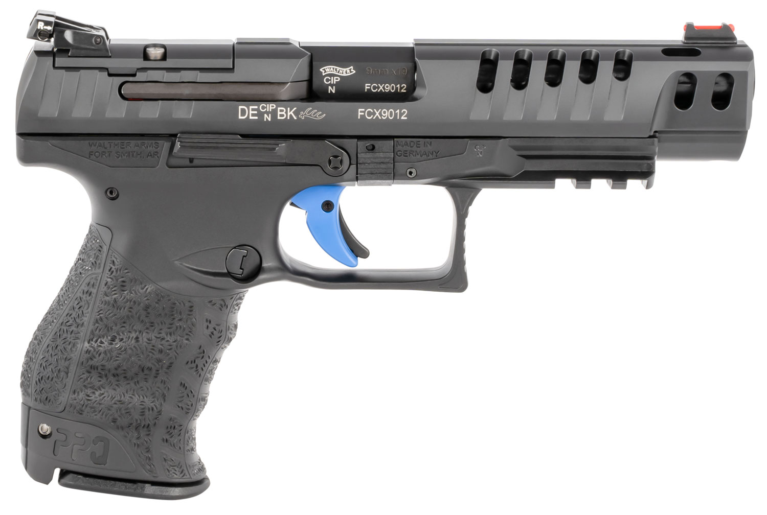 Walther Arms 2849640 PPQ M2 Q5 Match 9mm Luger 5" 10+1 Black-img-0