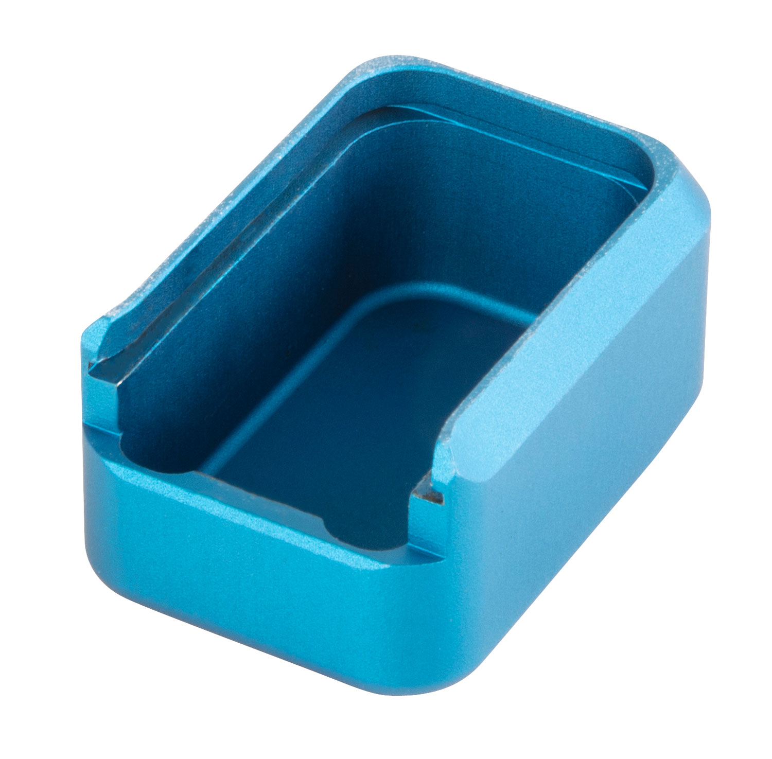 Walther Arms 2835274: Blue Aluminum Magazine Extension, 2-Round Increase, PPQ 9mm Luger