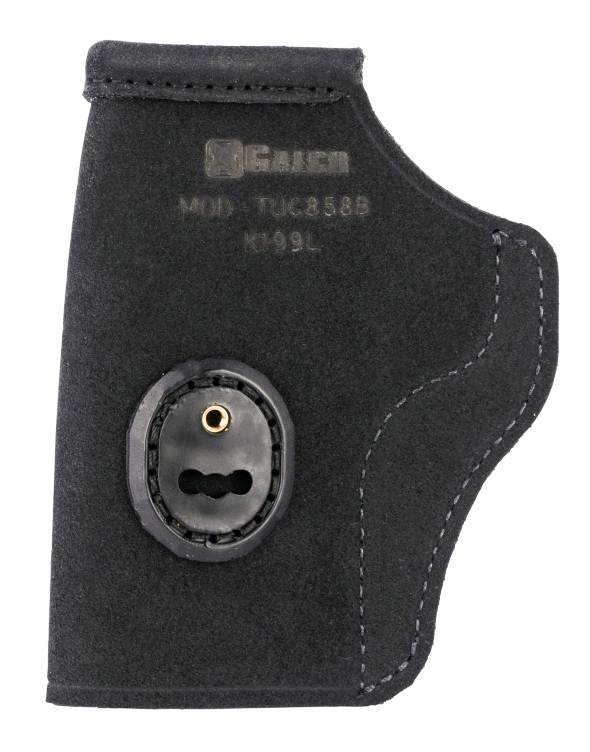 Galco TUC858B Tuck-N-Go 2.0 IWB Holster Black Leather for S&W M&P Shield EZ