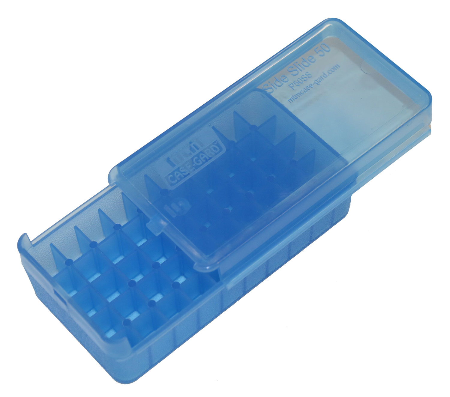 MTMCase-Gard P-50 Handgun Ammo Box .45 ACP 50 Rounds Blue
