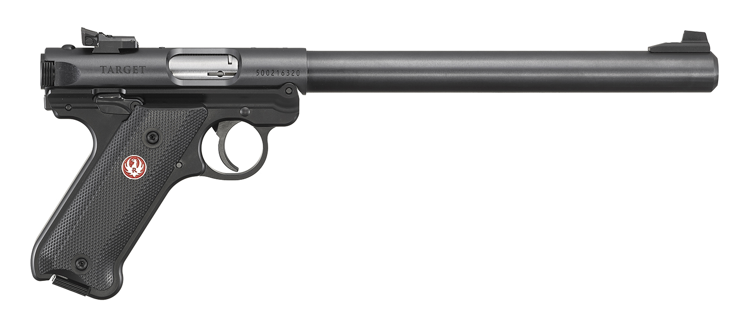 Ruger Mark IV Target Pistol 22 Long Rifle 10" Barrel Synthetic Black - Ruger - 22 LR